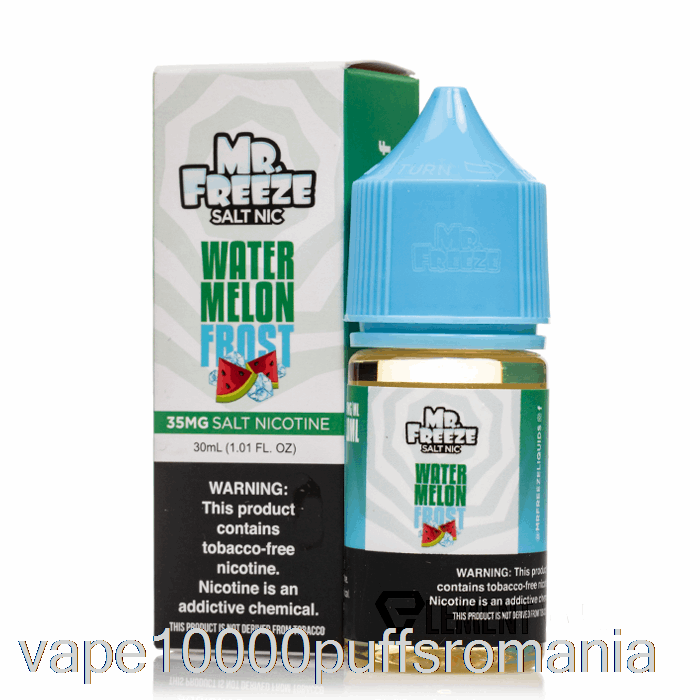 Vape Romania Pepene Frost - Mr Freeze Sare - 30ml 35mg